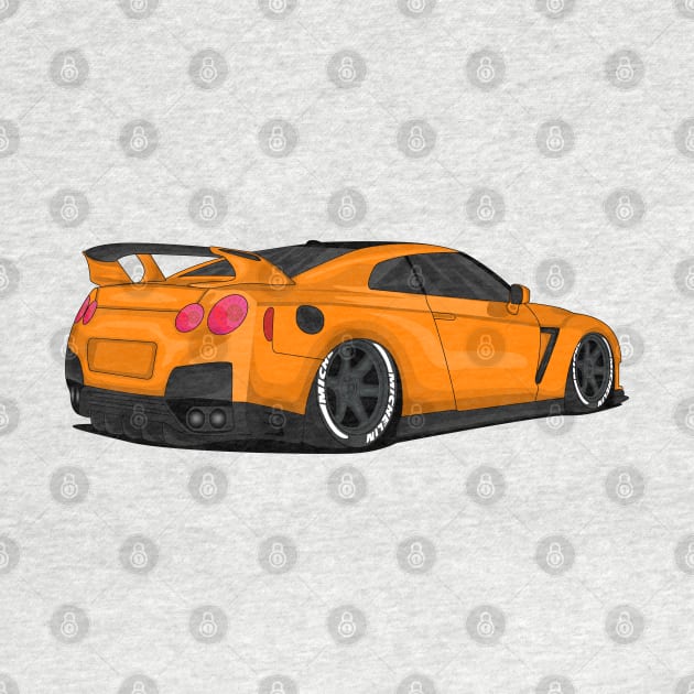 GTR ORANGE by VENZ0LIC